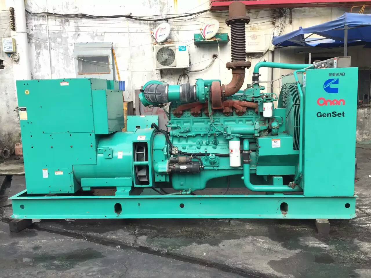 罗城租赁发电机-柴油发电机不正常冒烟的原因